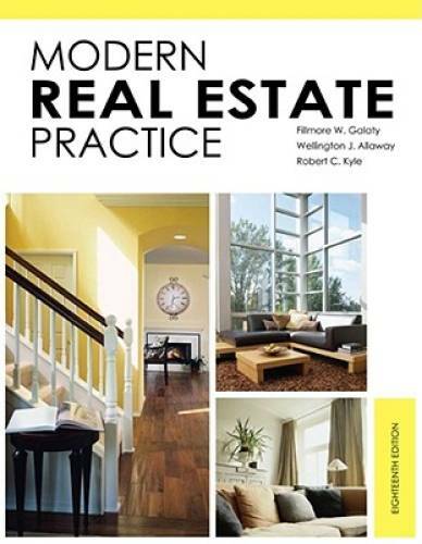 Modern Real Estate Practice – Paperback By Galaty, Fillmore – GOOD