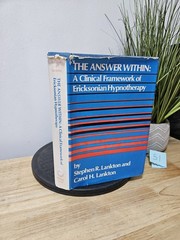 The Answer Within by Stephen R. Lankton and Carol H. Lankton (Hardcover, 1983)