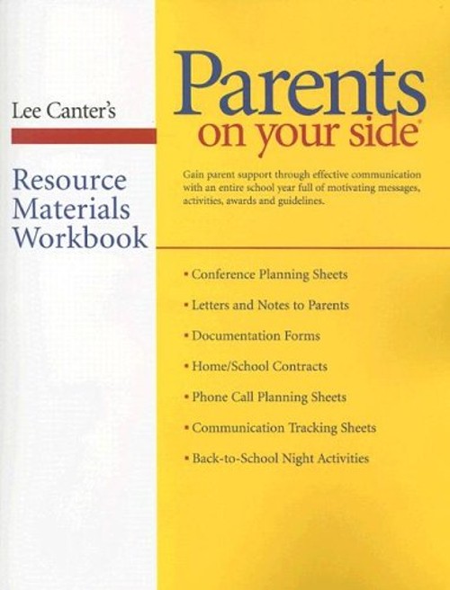 Parents on Your Side Resource Materials Workbook Perfect Lee Cant