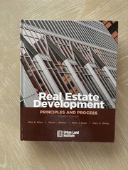 Real Estate Development Principles & Process 4th Ed Hardcover by Miles Urban La…