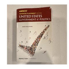 AMSCO Advanced Placement United States Government & Politics 3rd Edition 2022