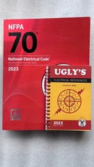 NFPA NEC 70 National Electrical Code 2023 Edition with Ugly