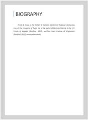 Theory and Practice of Statutory Interpretation, Paperback by Cross, Frank B….