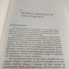 The Psychiatric Interview In Clinical Practice Hardcover Book 1971 By Mackinnon
