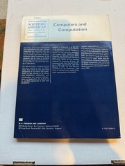 Computers and Computation : Readings from Scientific American Paperback Book