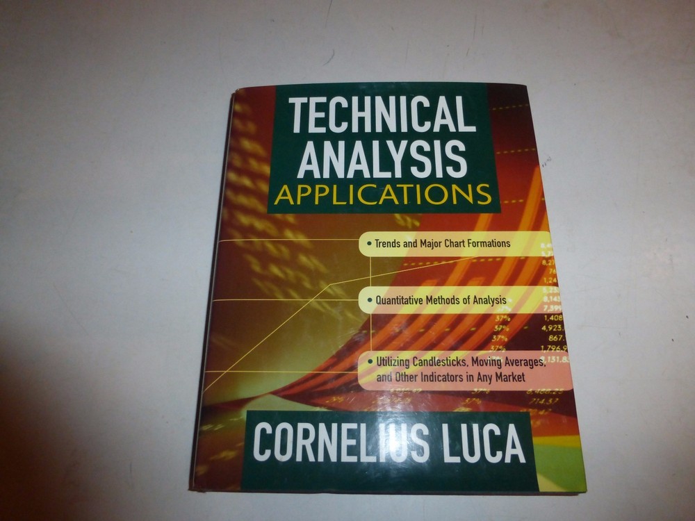 Technical Analysis Applications by Cornelius Luca (2004, Hardcover) 1st Ed.150