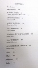 A Guide to the Warblers of the Western Palearctic – hardcover bcx