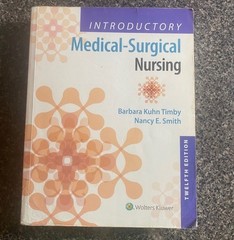Introductory Medicalsurgical Nursing – Paperback By Timby, Barbara Kuhn – GOOD