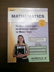 GACE Mathematics 022, 023 Teacher Certification Test Prep Study Guide (XAMon…