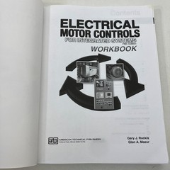 Electrical Motor Controls for Integrated Systems Workbook Rockis 5th Ed 2014 TPB