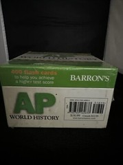 Barron’s Test Prep Ser.: AP World History Flash Cards by Kate Caporusso and…