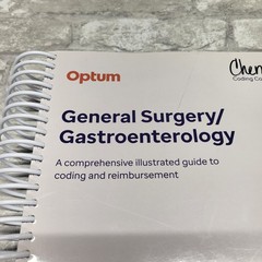 Optum Coding Companion Book General Surgery/Gastroenterology 2023 Used CPT ICD10