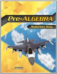 NEW Abeka PRE-ALGEBRA SOLUTION KEY 319201 8th Grade Math Junior or High School