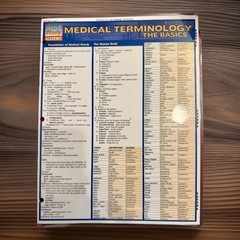 Medical Terminology: the Basics : A QuickStudy Laminated Reference Guide by…