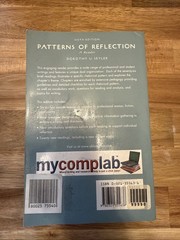 PATTERNS OF REFLECTION: A READER (6TH EDITION) By Dorothy U. Seyler