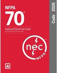 NFPA 70, National Electrical Code :2026 Ed by National Fire Protection FREESHIP