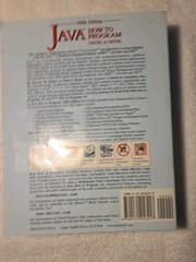 How to Program Ser.: Java How to Program by Paul J. Deitel and Harvey M. Deitel