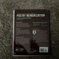Linguistic Development Through Poetry Memorization by Andrew Pudewa