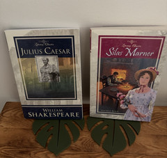 A Beka Book 10th Grade Silas Marner& Julius Caesar Reading Book Literary Classic