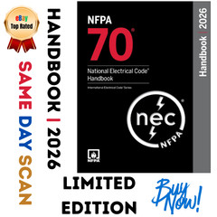 National Electrical Code 2026 Handbook 1st Edition NEC Electrical Guide