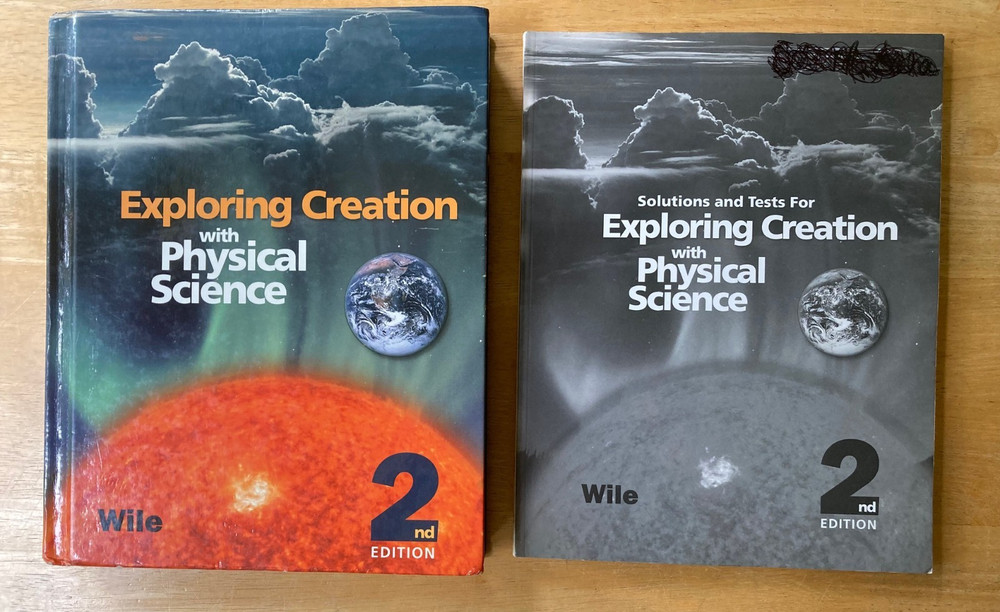 Apologia Exploring Creation with Physical Science Textbook, Tests & Solutions