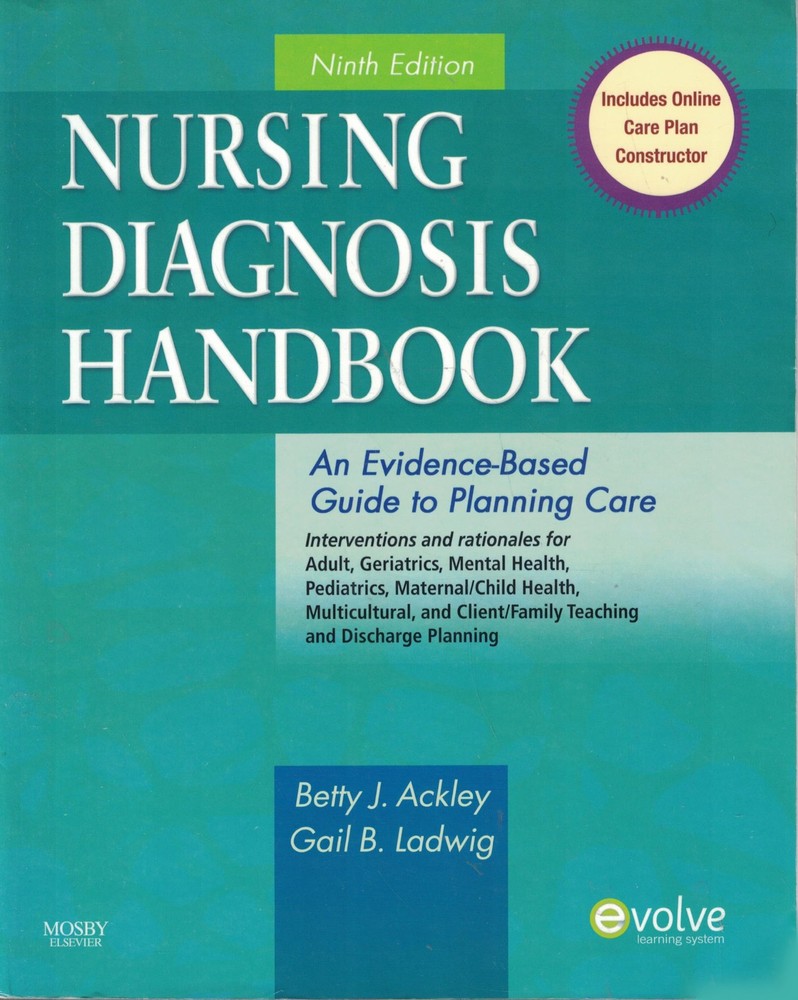 Nursing Diagnosis Handbook: An Evidence-Based Guide to Planning Care – paper…