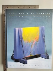 Statistics By Example Terry Sincich 1985 Second Edition Hardback