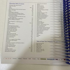 ICD-10-CM Code Book 2024 AHIMA Press Anne B Casto Spiralbound Unused Color Flags