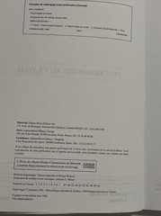 Psychologies au travail par E.M. Morin (french) 535 pages 1996