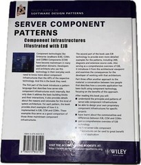 Wiley Software Patterns Ser.: Server Component Patterns : Component…