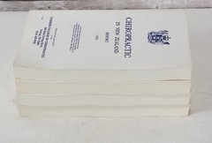 Bulk Lot of 7 Chiropractic in New Zealand 1979 Report Parker College Reprints