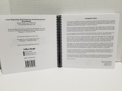 Wakeman Wells COURT REPORTING BAD GRAMMAR/GOOD PUNCTUATION WORKBOOK spiral PB