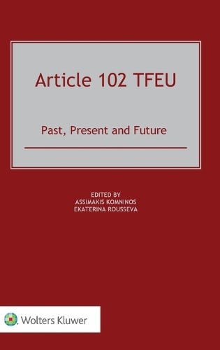 Article 102 TFEU (Hardback) (UK IMPORT)