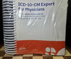 Optum ICD-10-CM Expert for Physicians The Complete Official Code Set 2024 Book