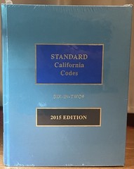 Standard California Codes Six-in-Two 2015 Edition LexisNexis SEALED NEW Book Set