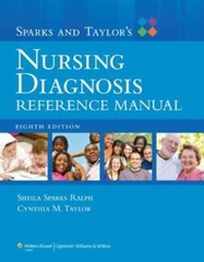 Sparks and Taylors Nursing Diagnosis Reference Manual – Paperback – VERY GOOD