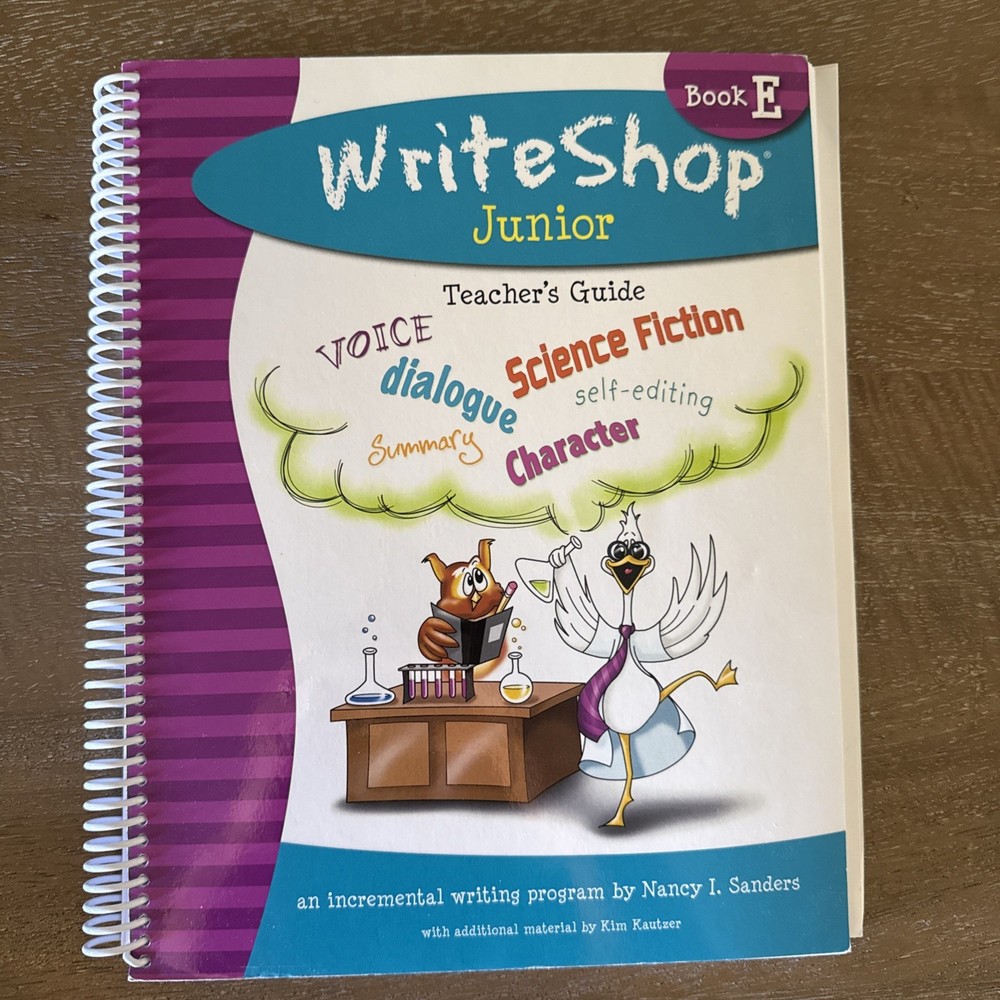 Write Shop Junior Teacher’s Guide Book E