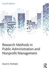 Research Methods in Public Administration and Nonprofit Management – GOOD