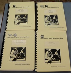 Laser Electro Optics Technology Curriculum Series Course Manuals Set of 10 1980