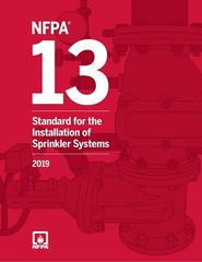NFPA 13 Standard for the Installation of Sprinkler Systems by National 2019 PB