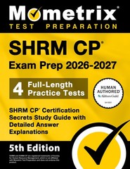 SHRM CP Exam Prep 2026-2027 – SHRM CP Certification Secrets Guide [5th Edition]