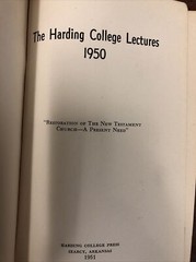 Harding College University Bible Lectureship 1st 4 1947-1952 Church Of Christ