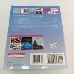 Foundation Macromedia Flash MX 2004 Textbook Besley & Bhangal Paperback Book