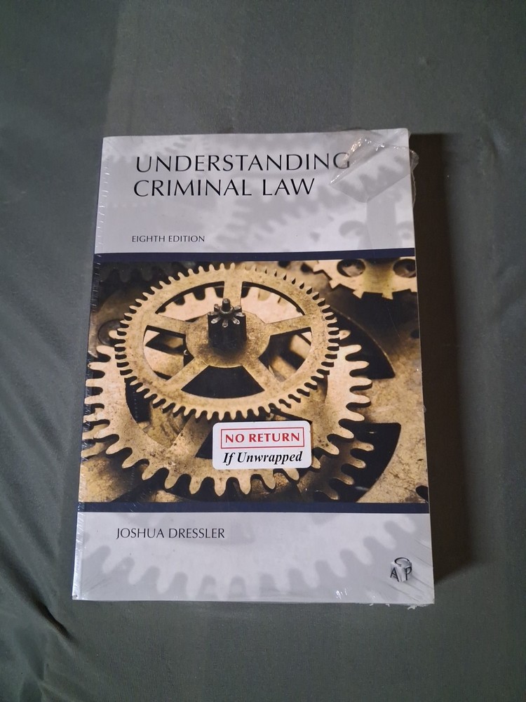 Understanding Ser.: Understanding Criminal Law by Joshua Dressler (2018,…