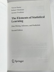 The Elements Of Statistical Learning 2nd Ed Hastie Tibshirani Springer Brown HC
