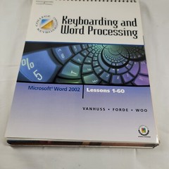 KEYBOARDING & WORD PROCESSING, LESSONS 1-60 (WITH CD-ROM) By Susie