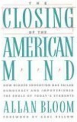 The Closing of the American Mind Board Books Allan Bloom