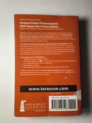 Tarascon Pocket Pharmacopoeia 2020 Classic Shirt-Pocket Edition