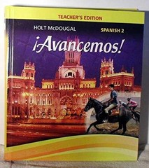 Avancemos! (Spanish Edition) – Hardcover, by HMD – Very Good