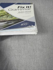 Fix It! Grammar Level 3-5 [Teacher’s Manual] 4th Edition (Lot 3)
